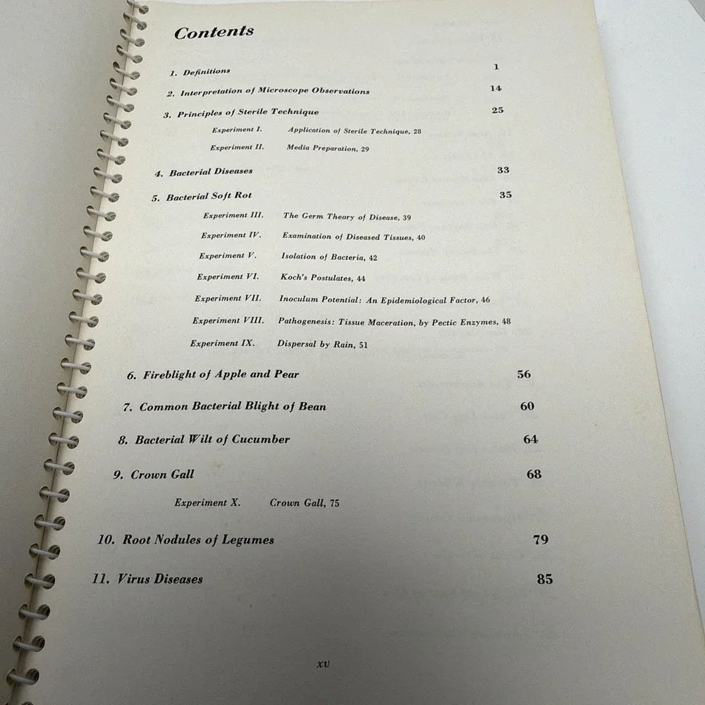 Atlas and Manual of Plant Pathology by Ervin Barnes 1979, Spiralbound Paperback